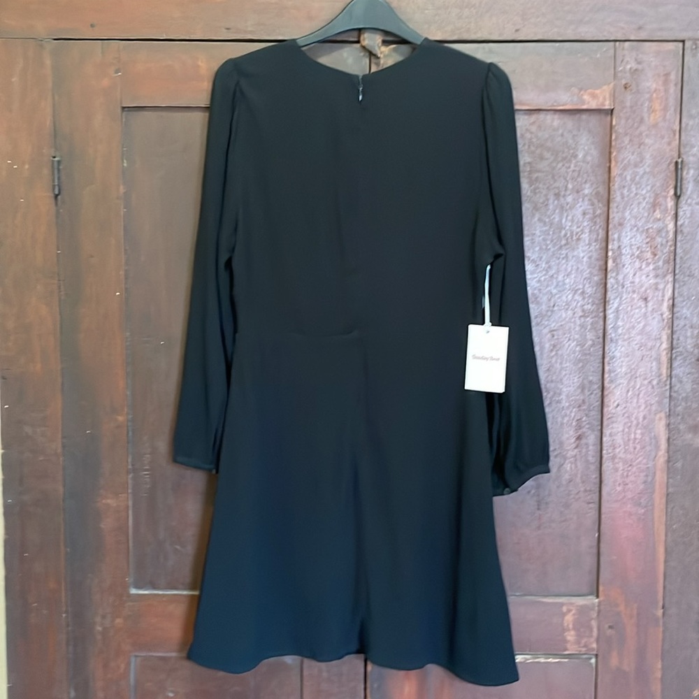NWT Sunday Best Aritzia Grayson Dress, Black Size 8 - Picture 2 of 10